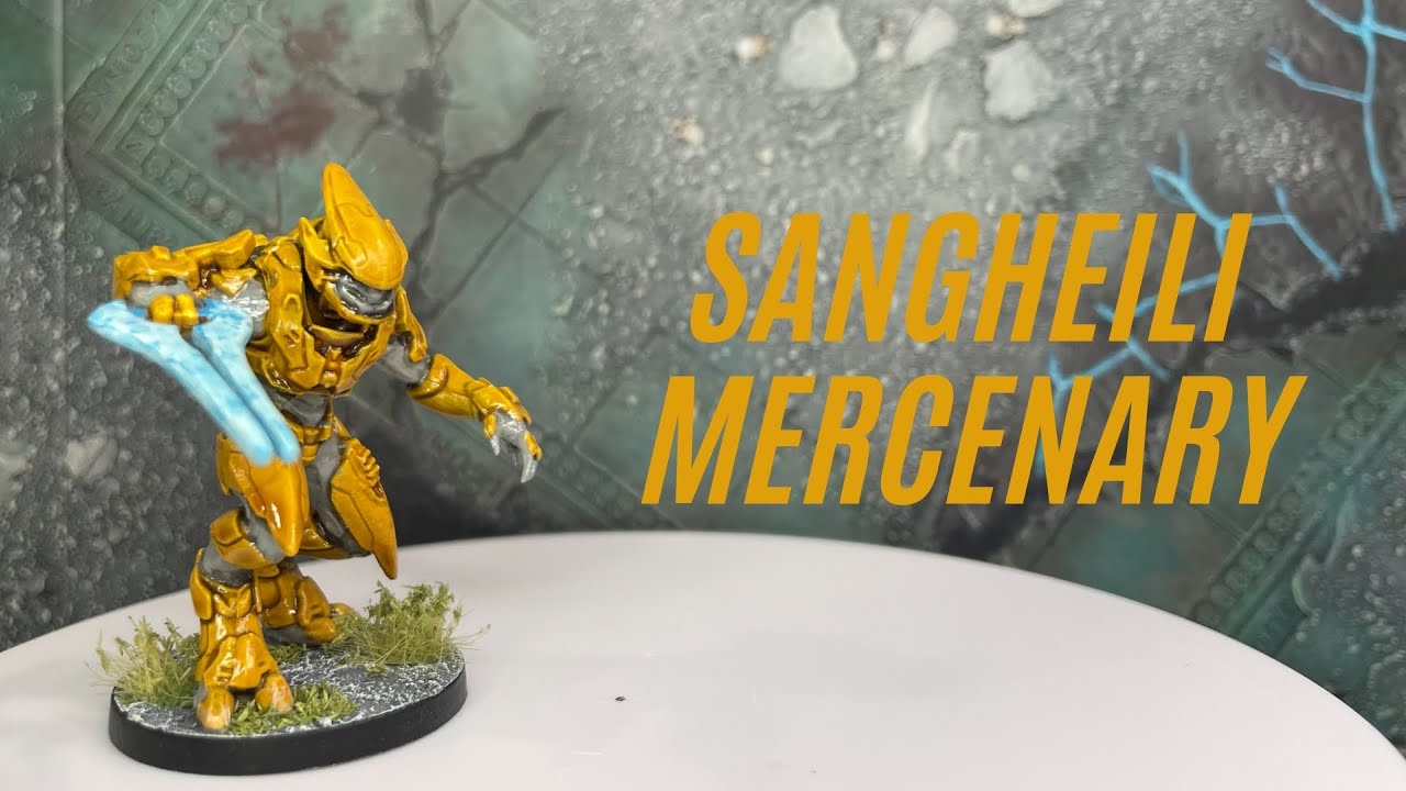 How to Paint Sangheili Mercenary (Elite): Halo Flashpoint