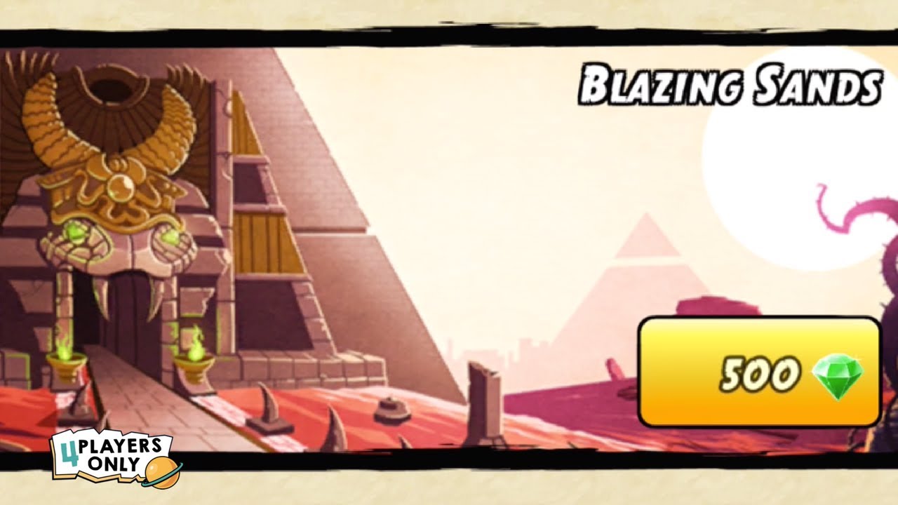 Temple Run 2 | Unlock BLAZING SANDS Map! By Imangi