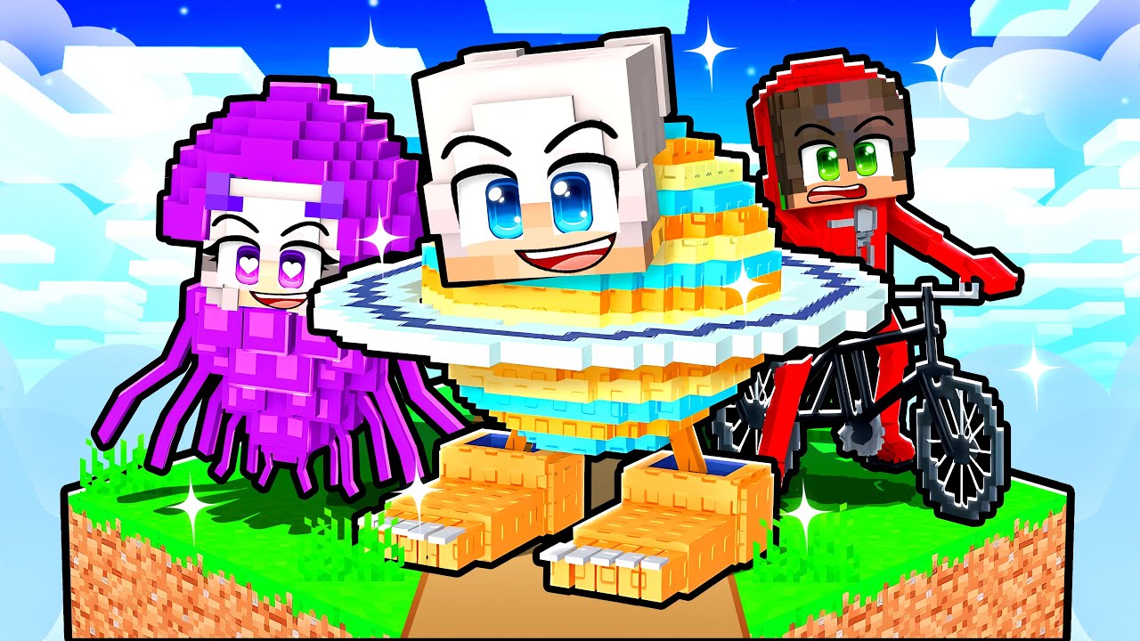 SOPRAVVIVO su un SOLO BLOCCO di SECRET BRAINROT in Minecraft!