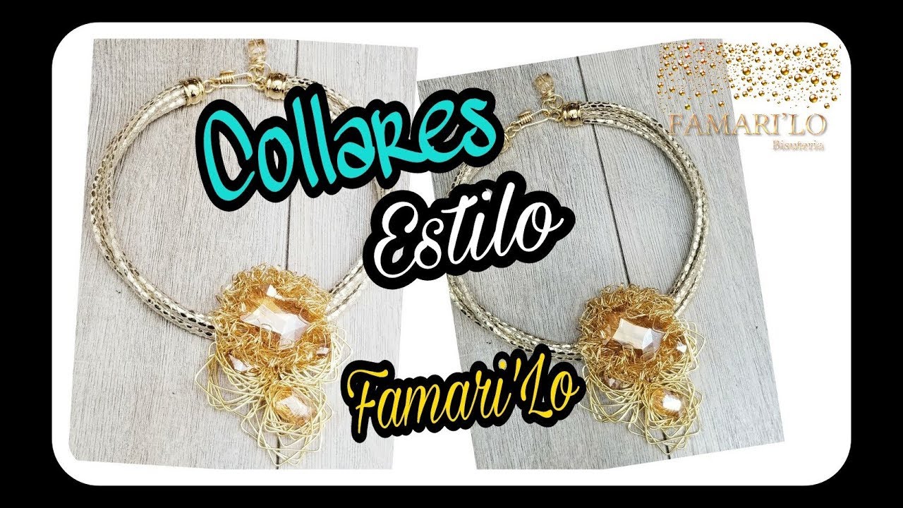 Collares Estilo Famarilo (bisuteria)
