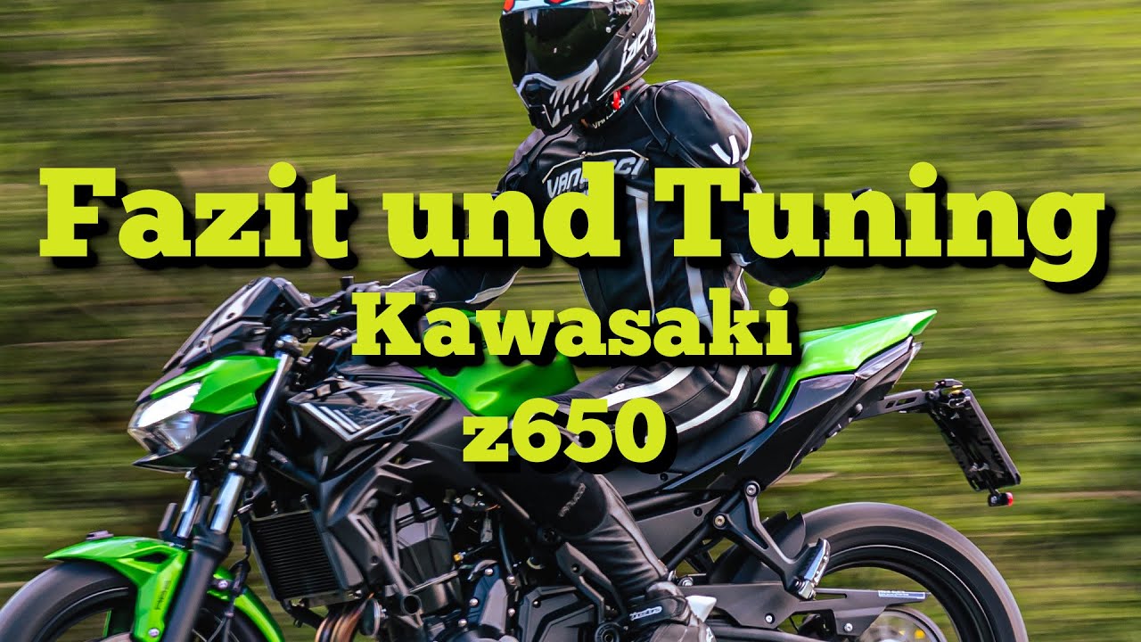 Fazit und Tuning. Kawasaki z650 (2020)