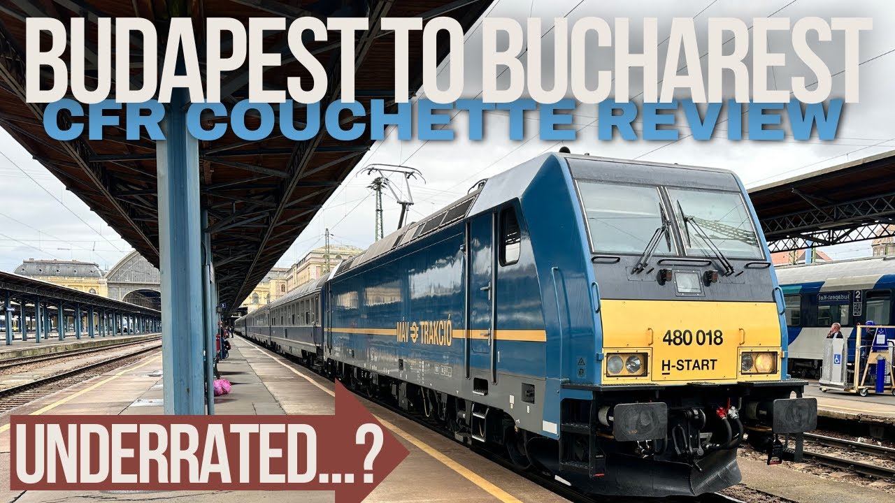 50 year old Couchette! Budapest to Bucharest Night Train Review.