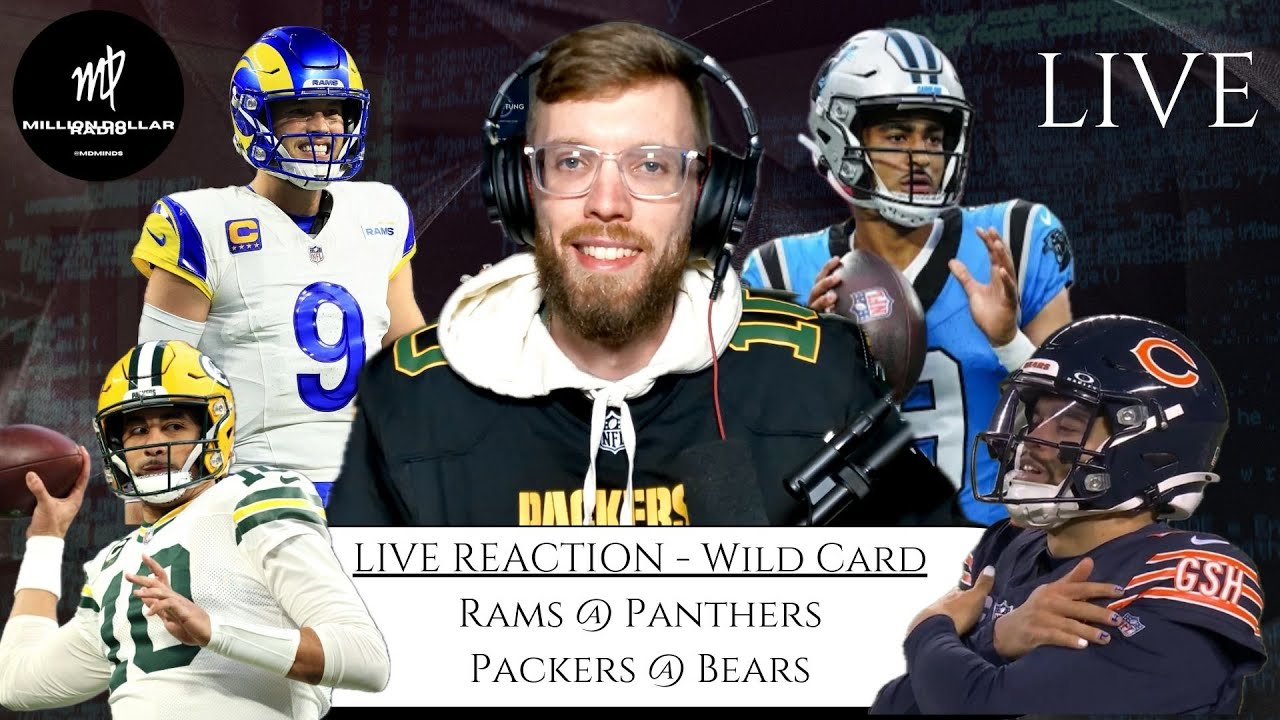 BEARS COMEBACK, RAMS SURVIVE: WILD CARD RECAP - Million Dollar Radio Live