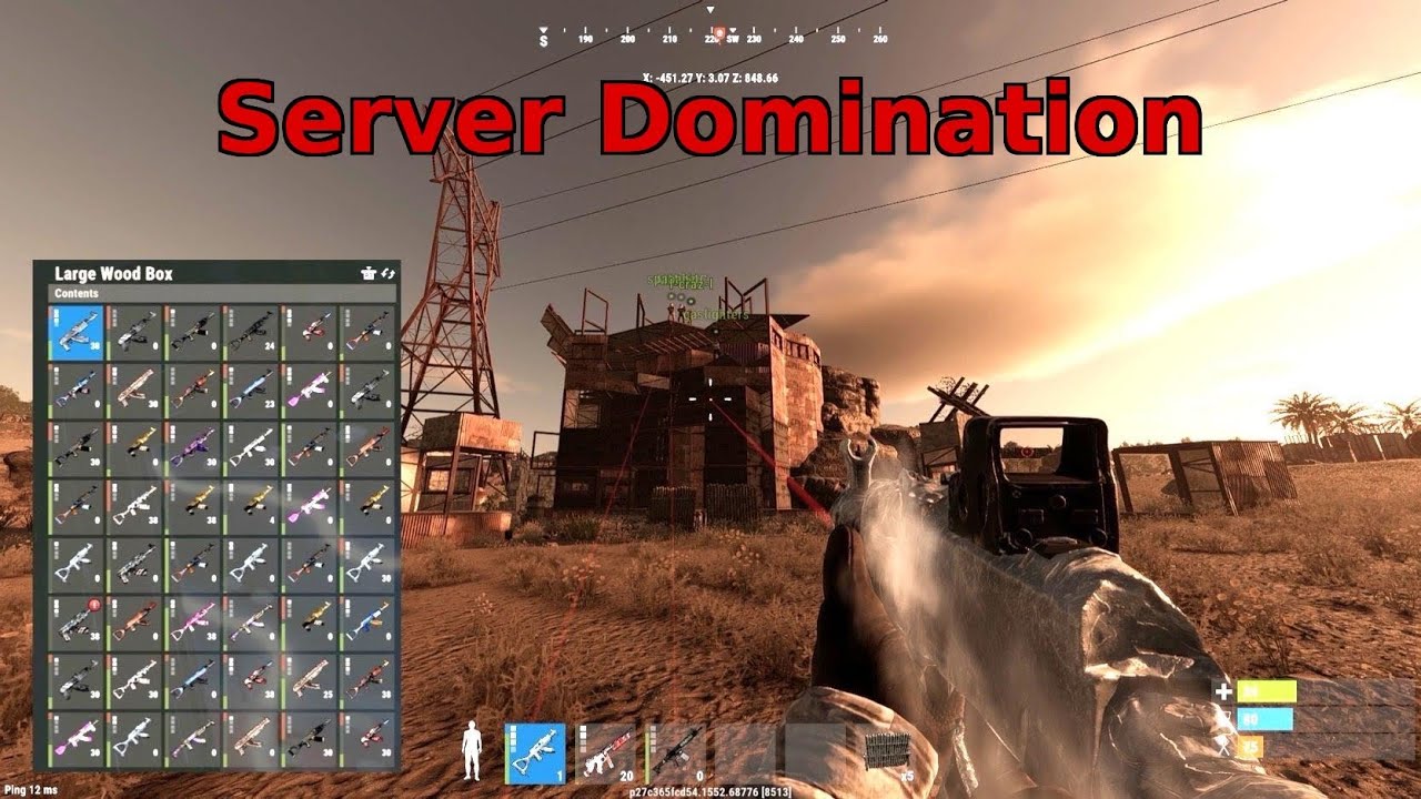Making Rust look easy with Server Domination - Rust Console