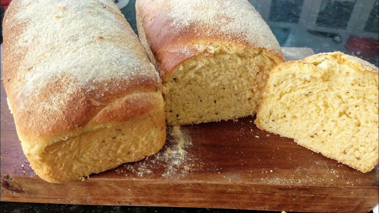 Pão de fubá.