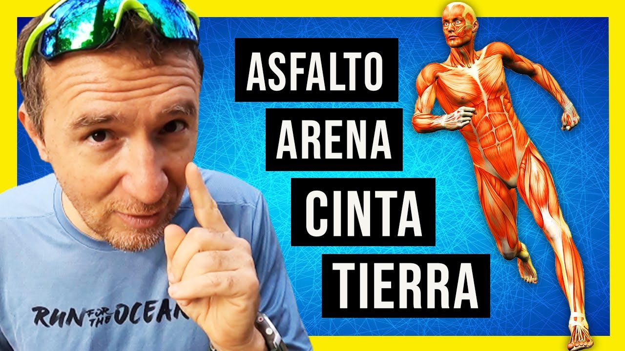 Es MEJOR CORRER en ASFALTO, TIERRA, ARENA ó CINTA ? 🏃 SORPRESA ! 💥