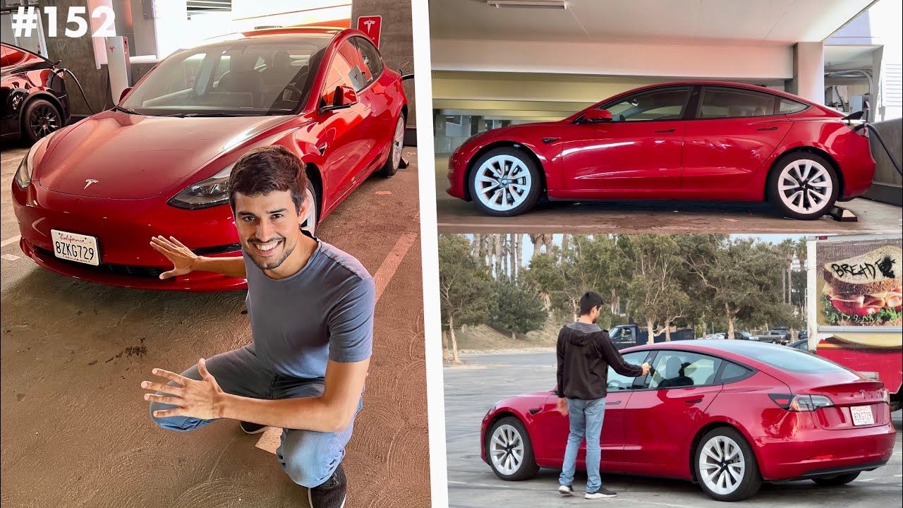 First Time in Tesla Car! (Self Driving)
