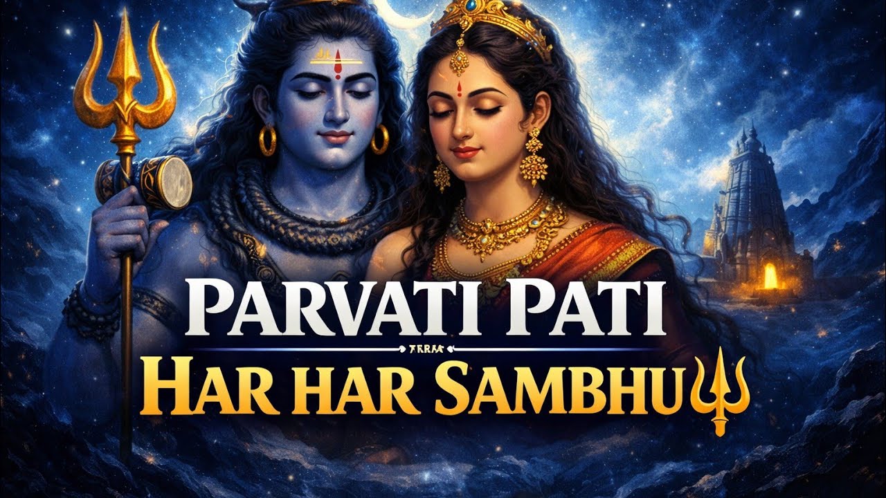 Parvati Pati Har Har Sambhu | Har Har Mahadev | Shiv Bhajan | Peaceful Shiva Song