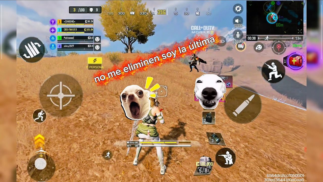 La última jugadora nos pide que no la eliminemos 😂😂 