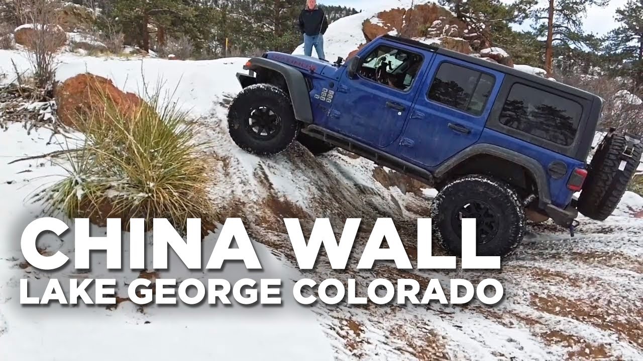 Snow Wheeling China Wall - Lake George Colorado