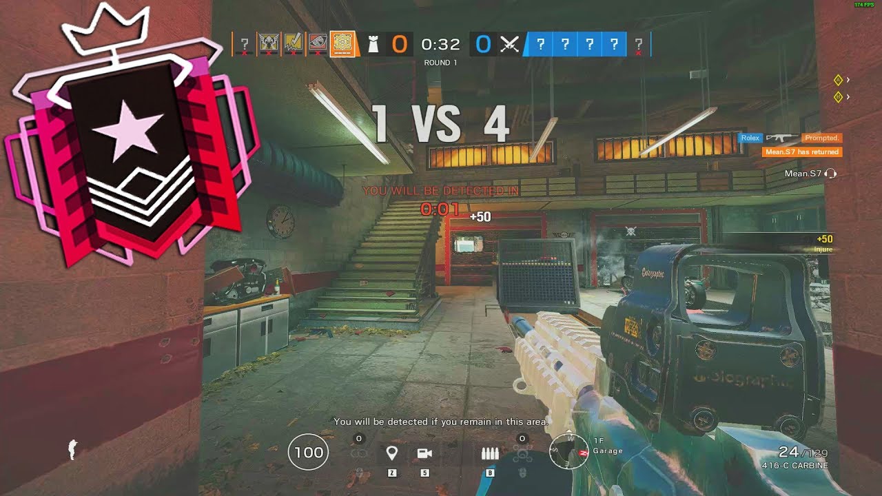 200 IQ Champion Clutches - Rainbow Six Siege