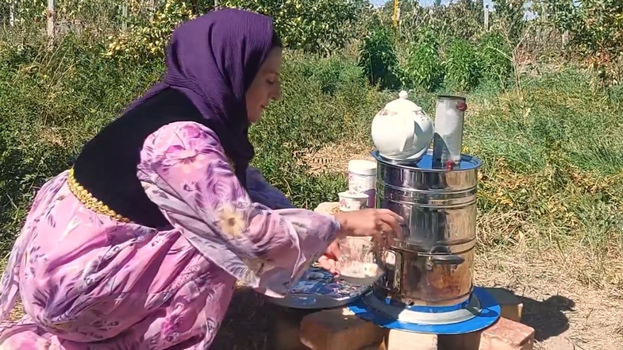 Making Savar Wheat with Chicken 🍲 | An Authentic Persian Meal