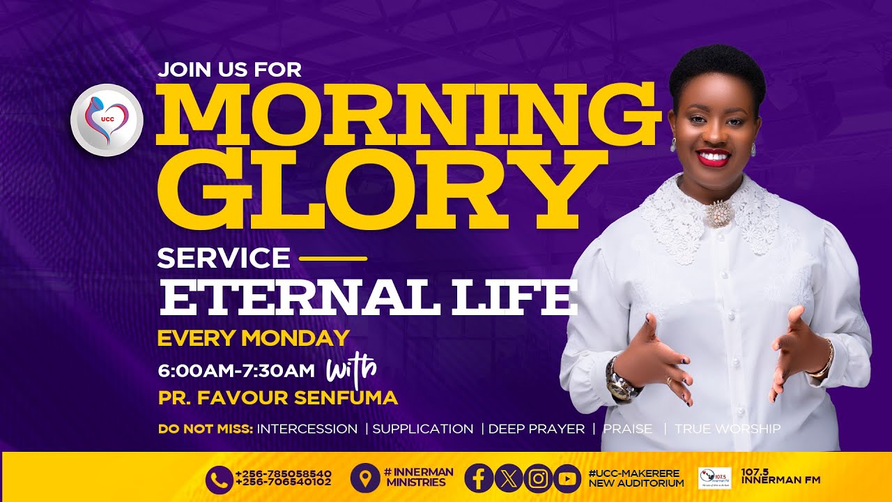 26.01.2026 || ETERNAL LIFE || MORNING GLORY || LIVE @ UCC MAKERERE