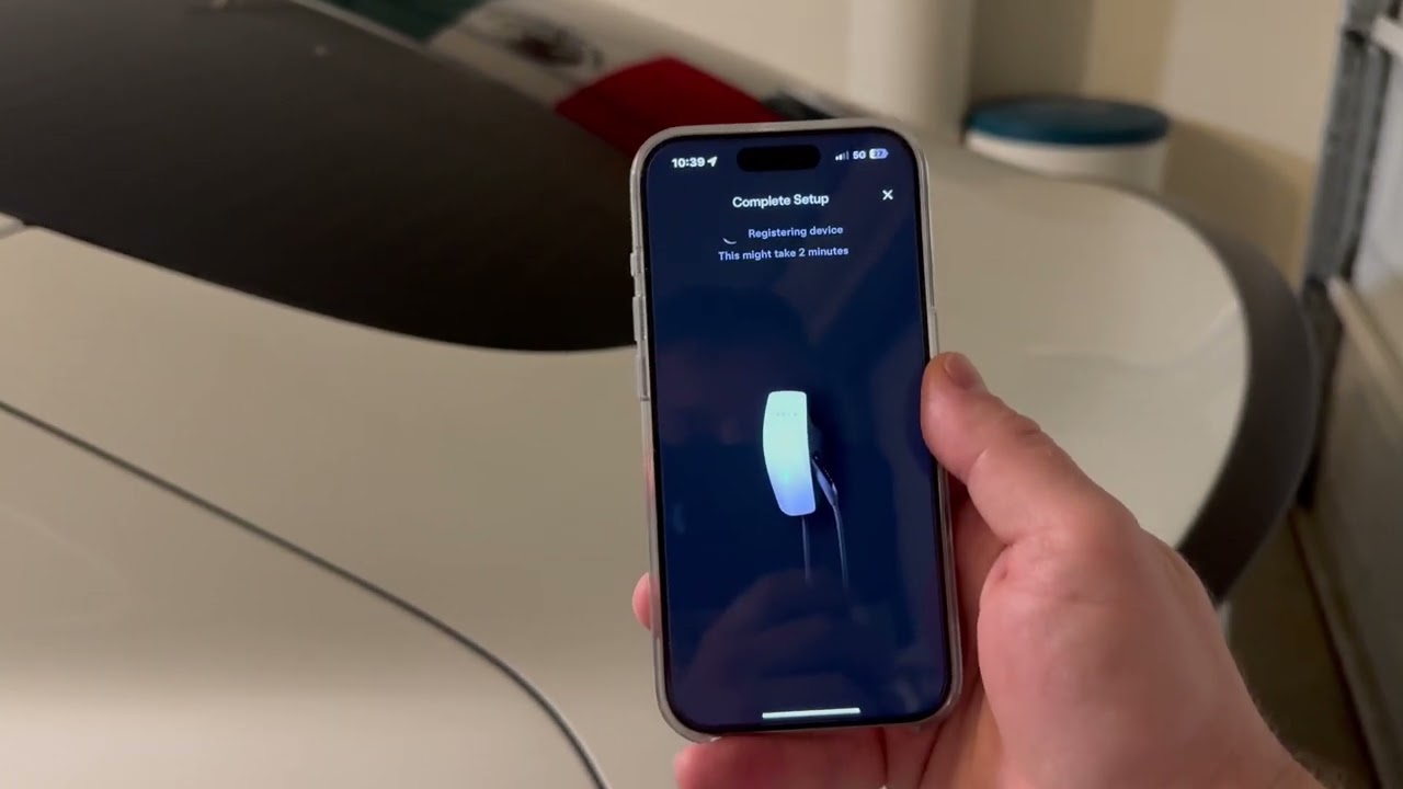 Tesla Wall Connector — подключение к приложению Tesla