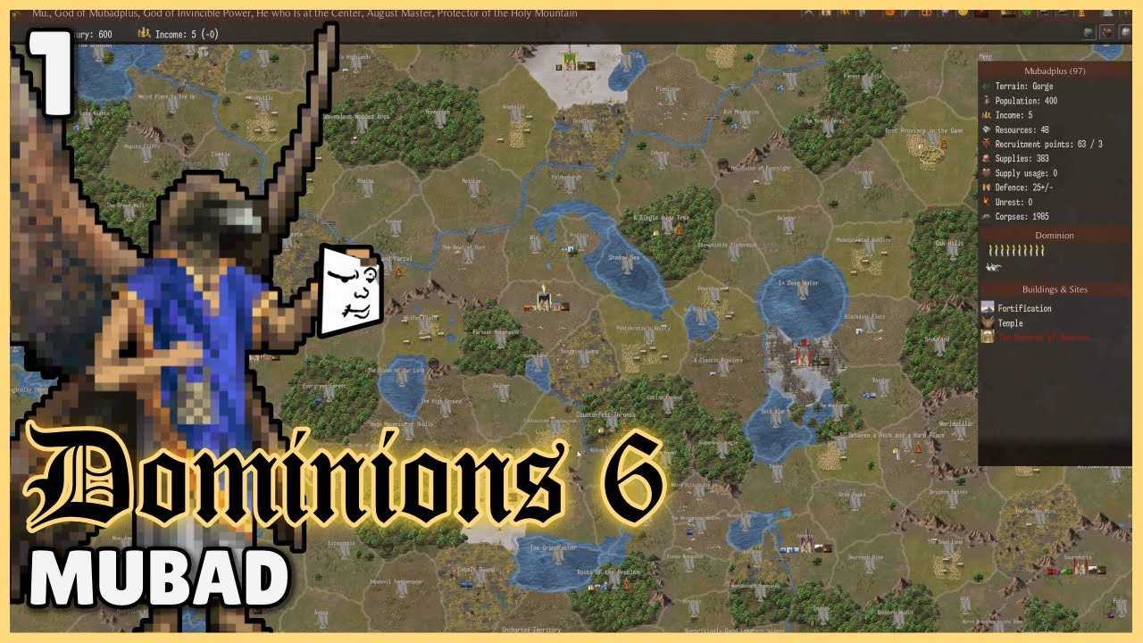 Turn 1, New Players Game | Dominions 6
