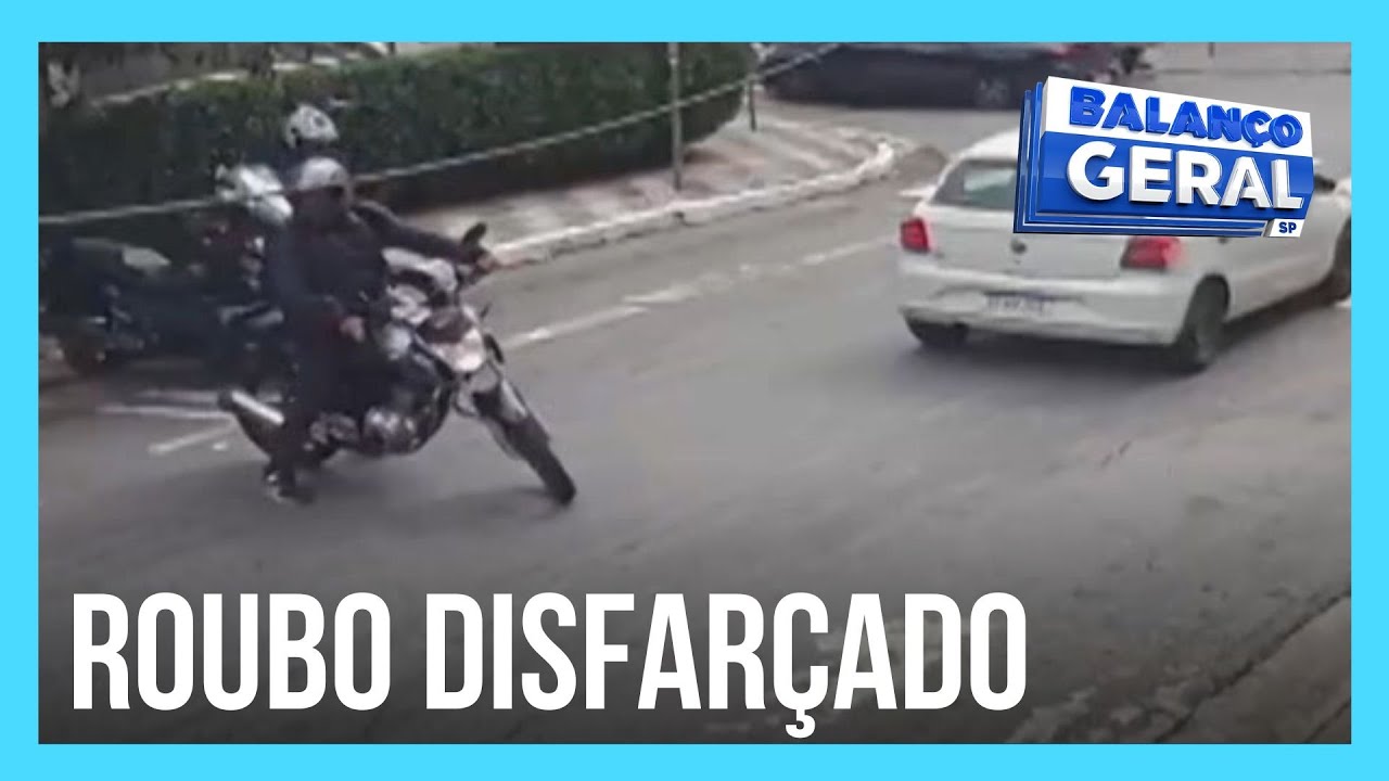 Trio arquiteta furto de moto e consegue disfarçar crime