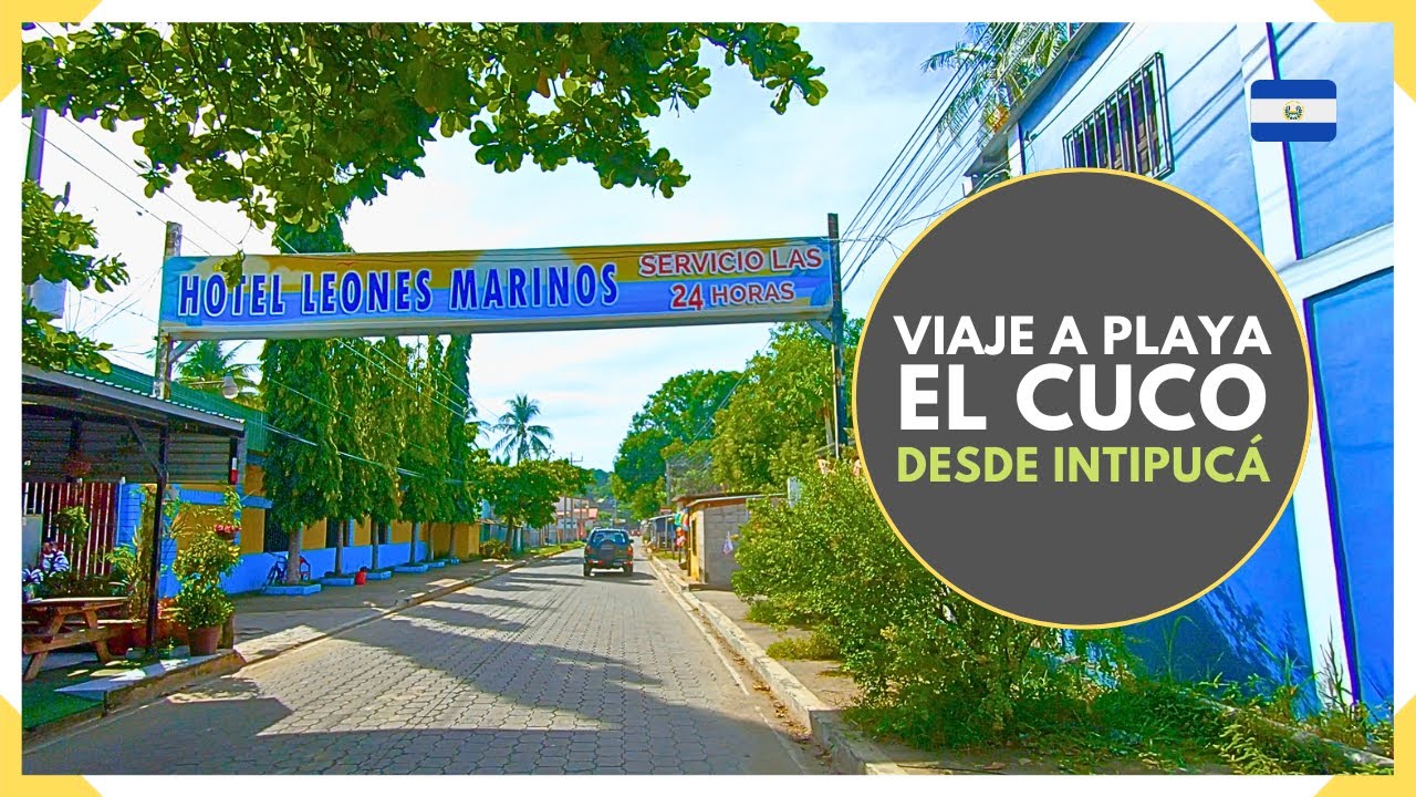 Vámonos a PLAYA EL CUCO desde Intipucá City en La Union - EL SALVADOR 2025