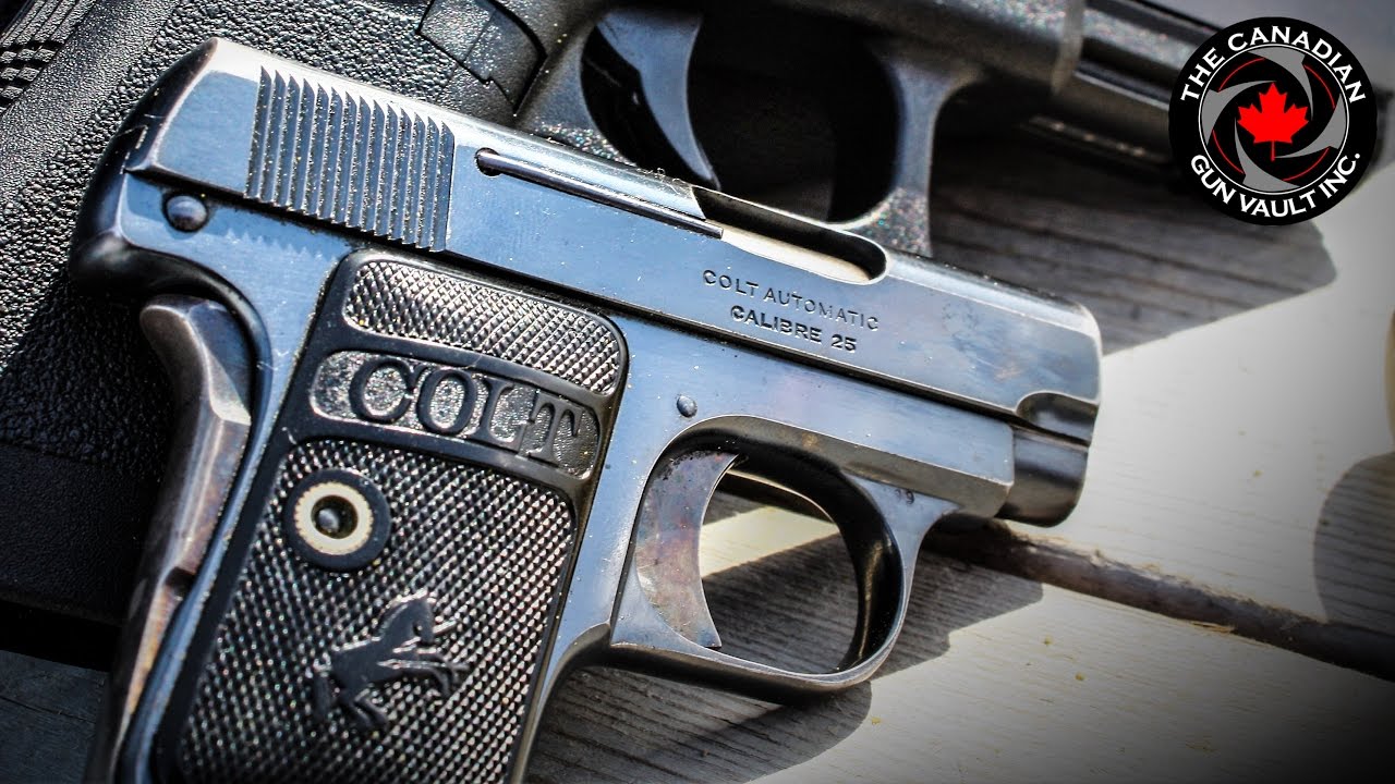 Colt .25 ACP Vest Pocket Pistol - Range Day