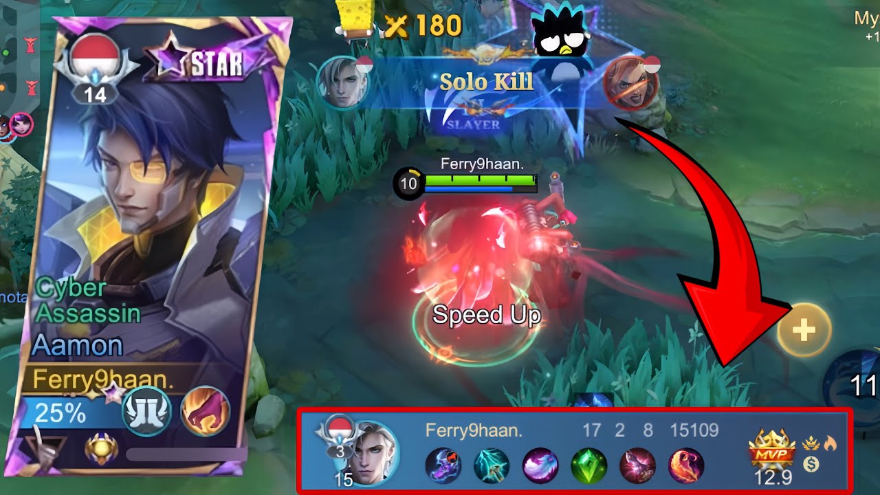 GAME BERAT!! AAMON GAMPANG BANGET SOLO KILL! GINI CARANYA! TOP GLOBAL AAMON