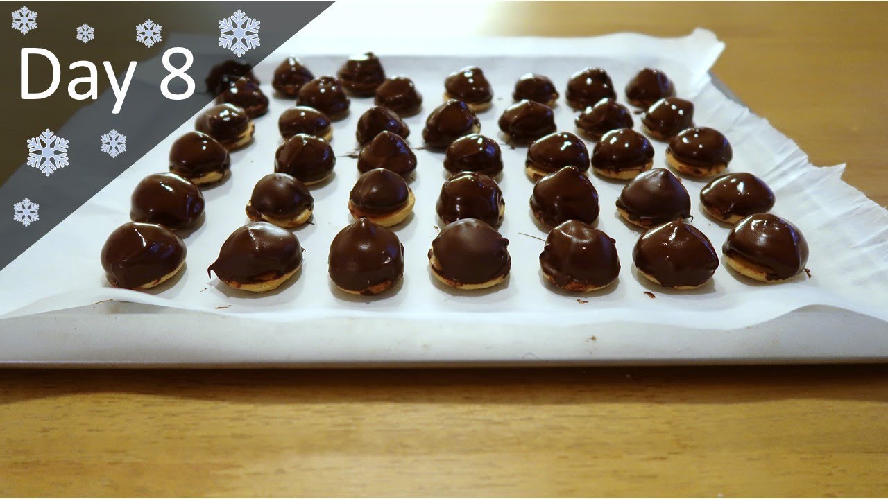 Chocolate & Caramel Swedish Biskvier | Baking Advent Calendar | Day 8