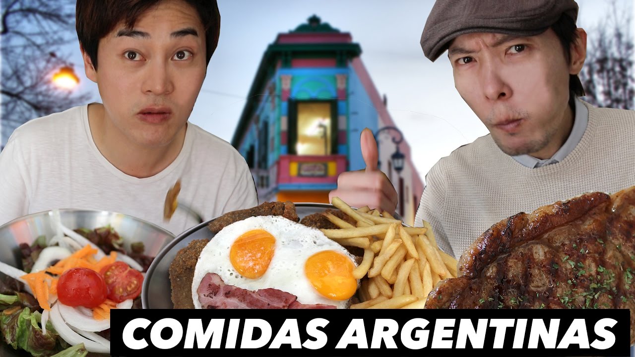 PROBANDO COMIDAS ARGENTINAS | En Caminito