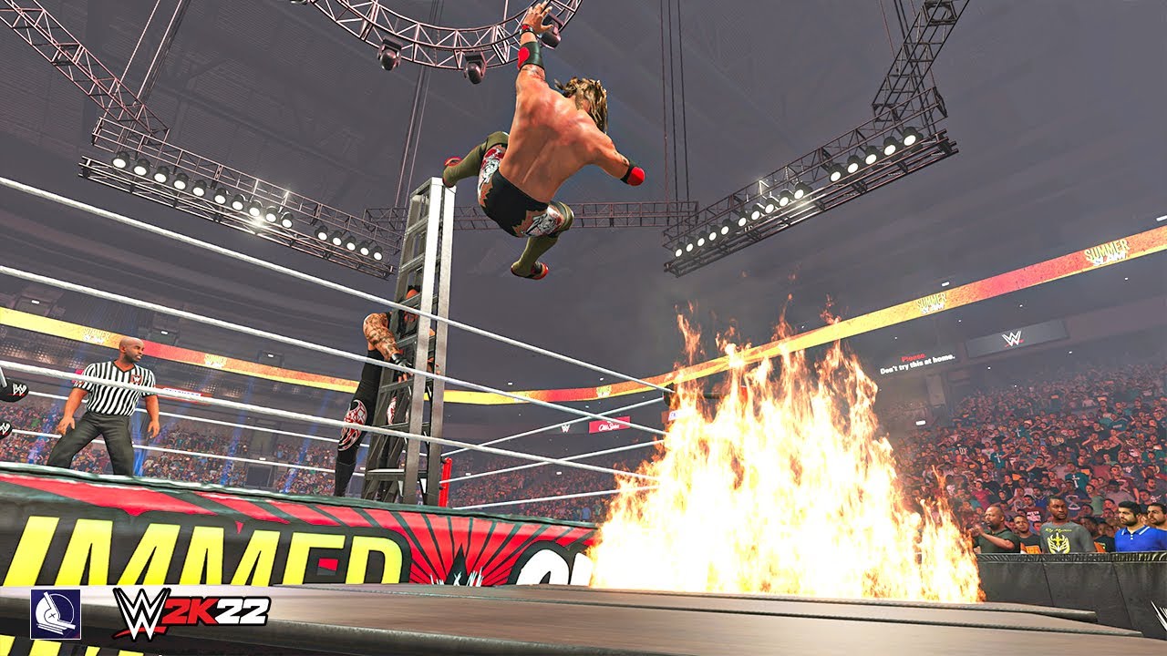 WWE 2K22: Эпические моменты в игре 🔥