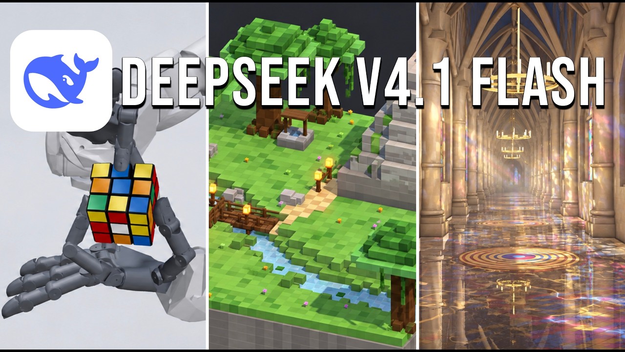 I Tested Deepseek V4.1 Flash vs Qwen 3.8 Flash, GLM 5.3 Flash, Gemini 3.8 Flash