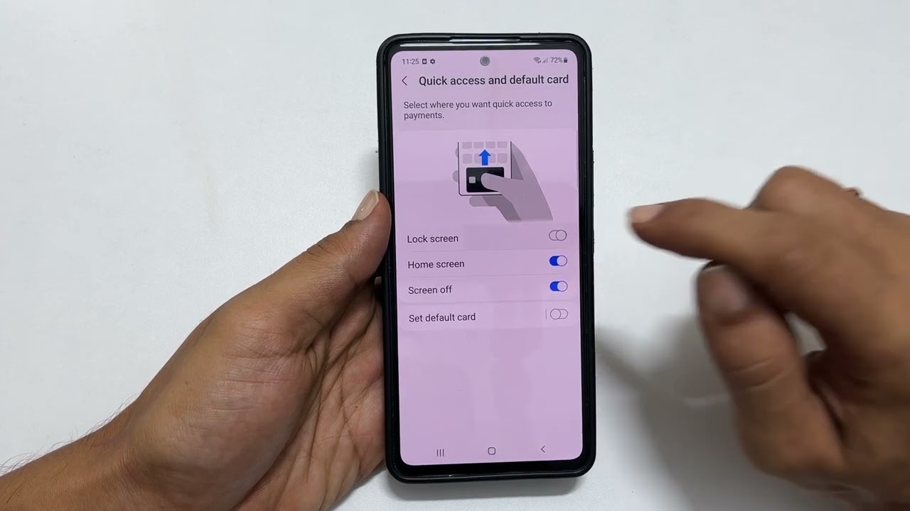 Samsung Galaxy A53/A73: How to disable Samsung Pay Swipe up shortcut or remove permanently