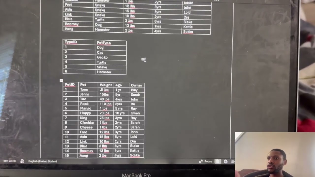 Database List Generation