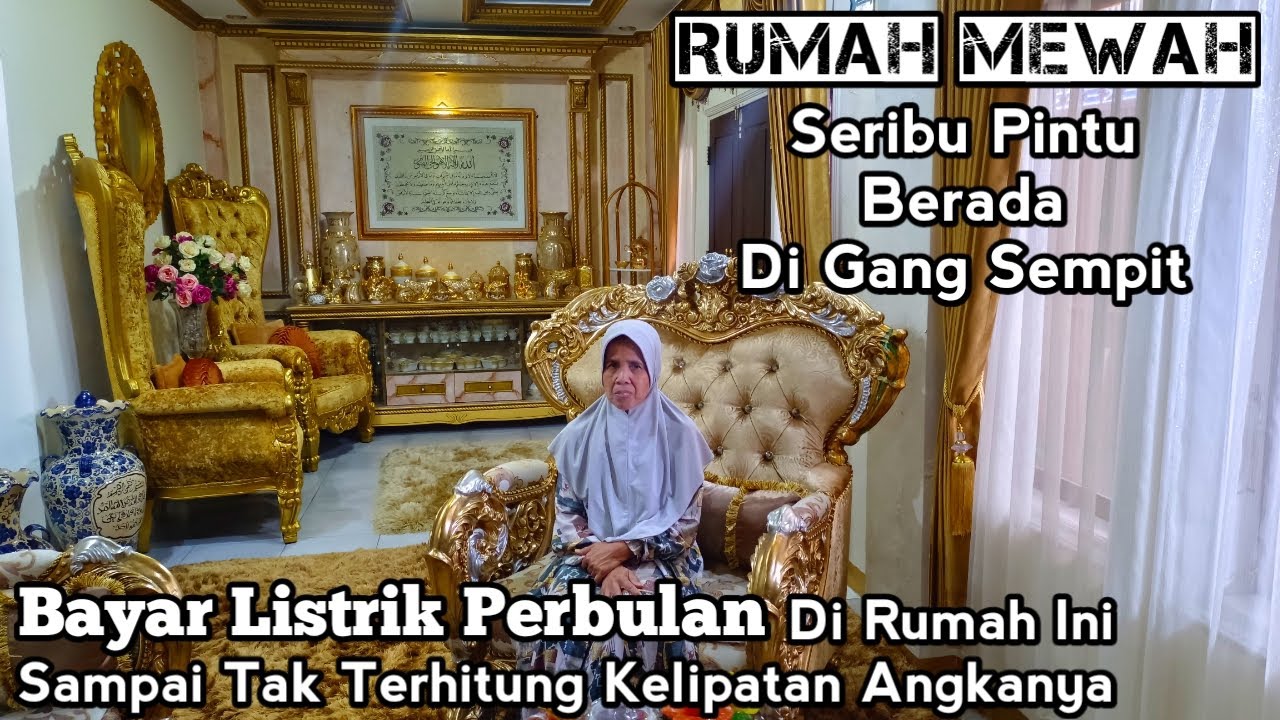 Rumah Mewah 1000 Pintu Di Gang Sempit Untuk Bayar Listrik Perbulan Nya Saja Sampai Gak Masuk Akal