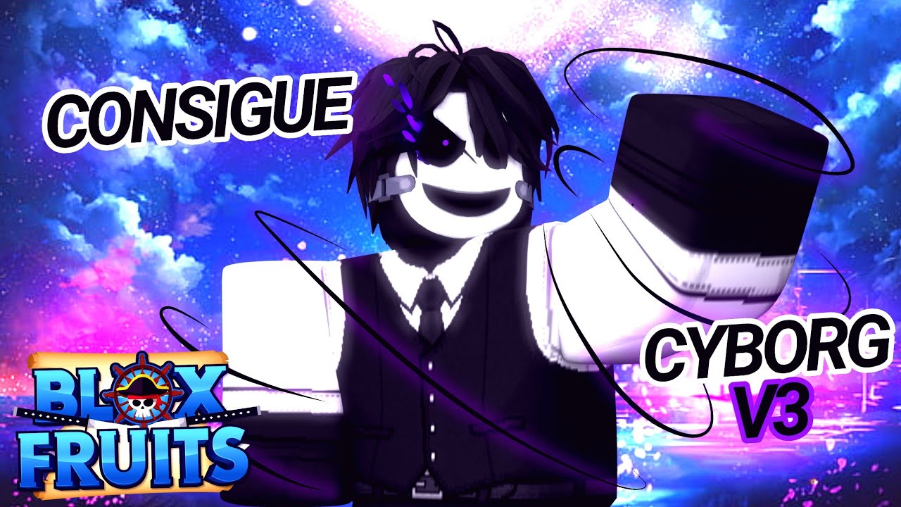 COMO CONSEGUIR LA RAZA CYBORG V3 || BLOX FRUITS