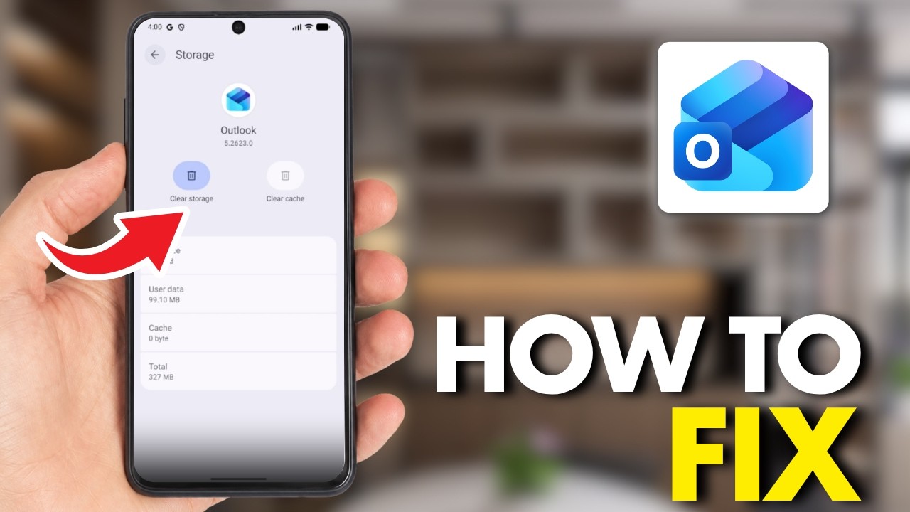How To Fix The Microsoft Outlook App Not Working On Android 2026 | Tutorial 2026