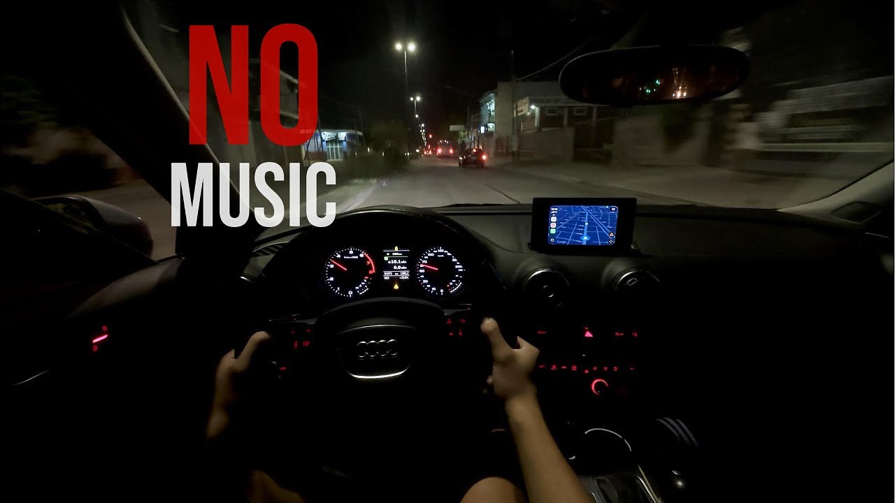 Audi A3 1.8 TFSI Stage 1 POV Night Drive NO MUSIC
