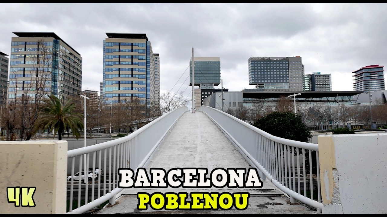 Descubriendo el Nuevo Barrio de Barcelona: PobleNou 2026 Recorrido a pie por Barcelona, España [4K]
