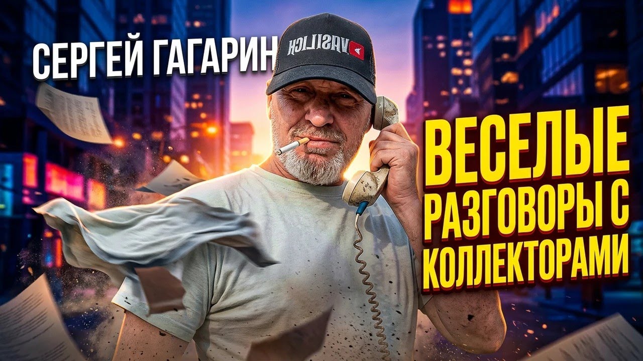 ВЕСЕЛЫЕ РАЗГОВОРЫ С КОЛЛЕКТОРАМИ , СЕРГЕЙ ГАГАРИН 
