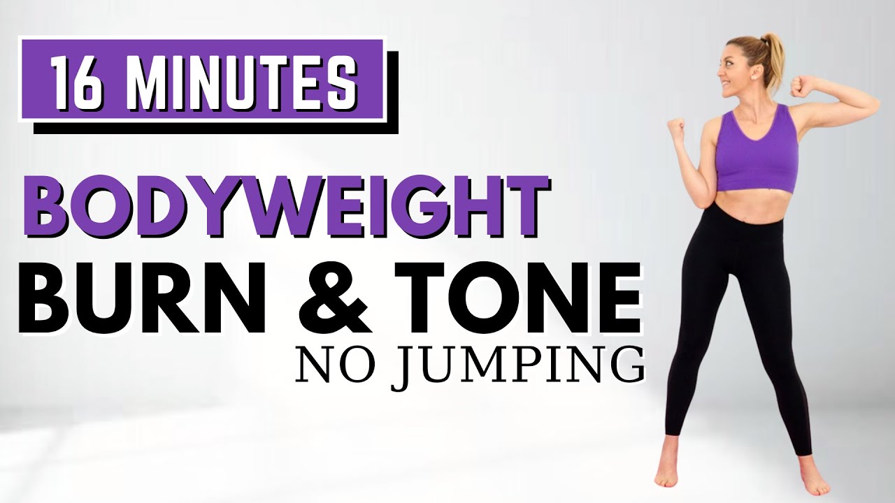 🔥16 Min BURN & TONE🔥FAT BURNING CARDIO & TONING🔥ALL STANDING🔥NO JUMPING🔥NO REPEAT🔥