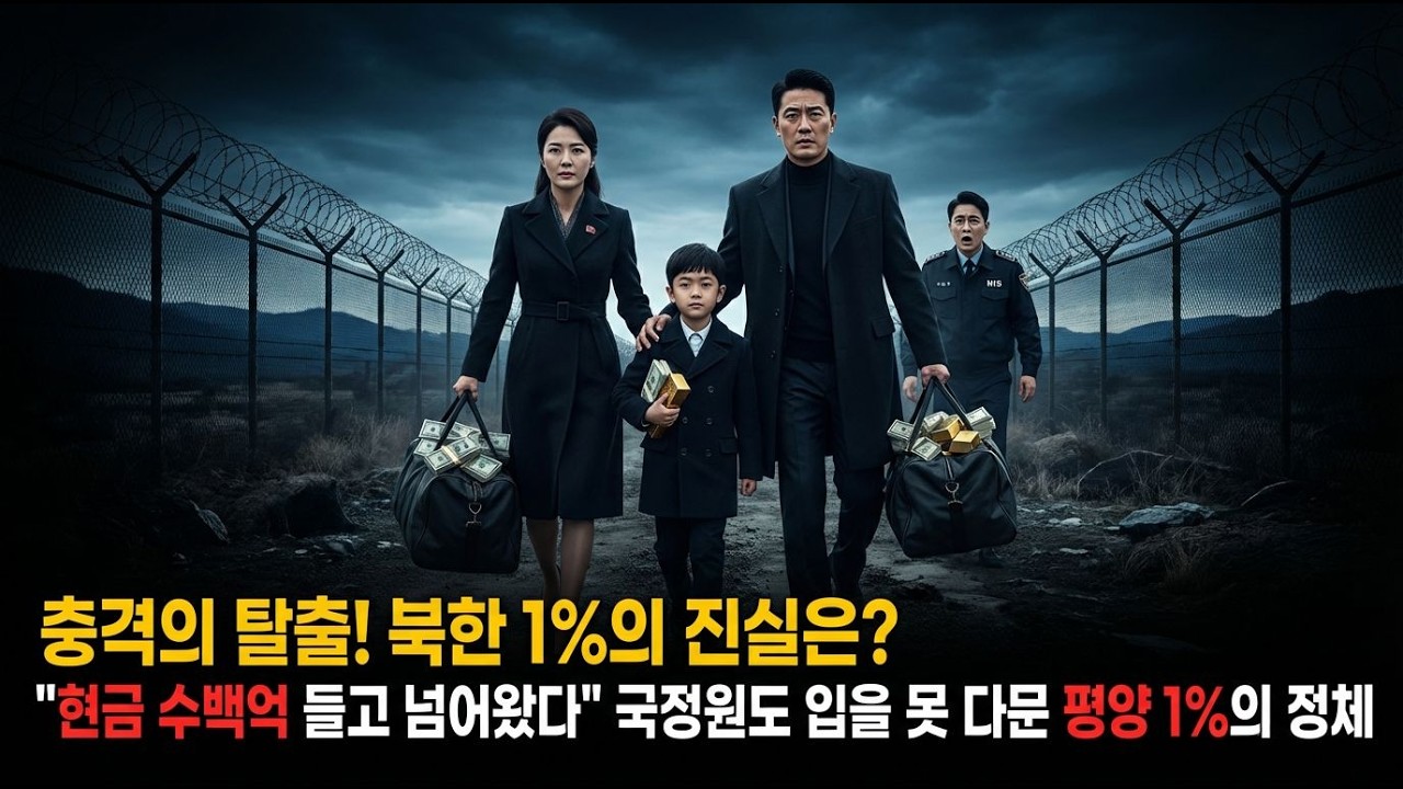 전 재산 수백억을 들고 남한으로? 첩보 영화 뺨치는 북한 1%의 기상천외한 망명 작전