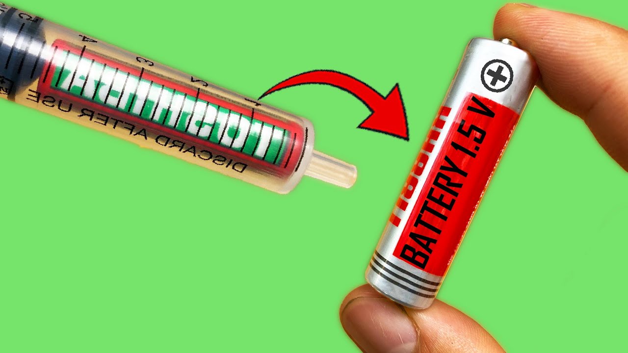 How To Restore 1.5V Battery To Like New! Recycle Old Batteries