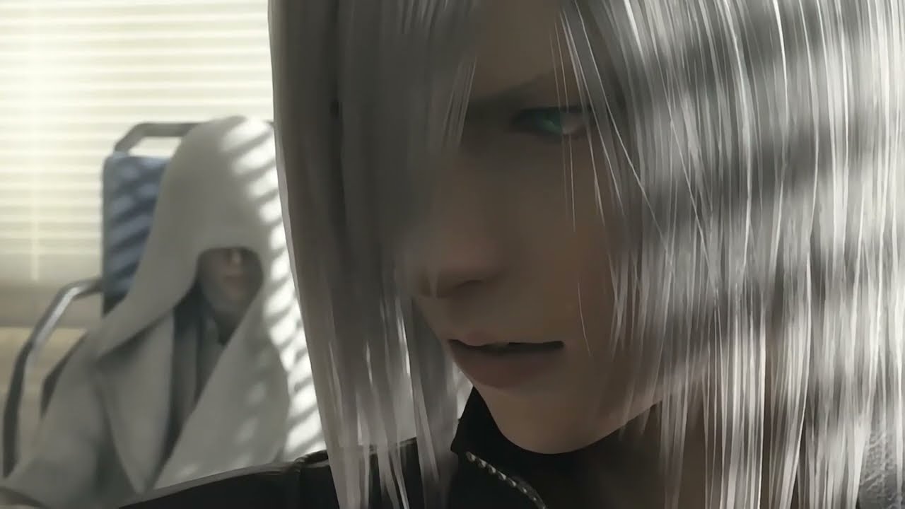 Final Fantasy 7 Advent Children | Kadaj Confronts Rufus Shinra