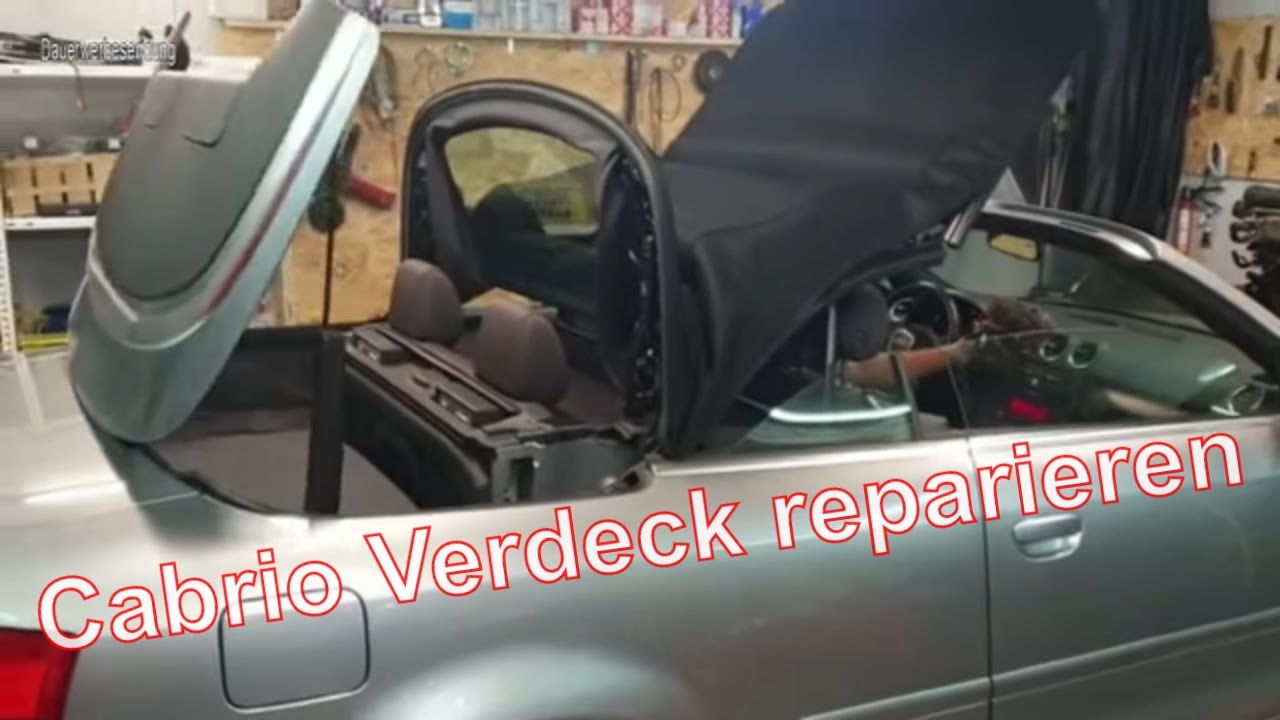 Audi A4 Cabrio Verdeck schließt nicht, öffnet nicht