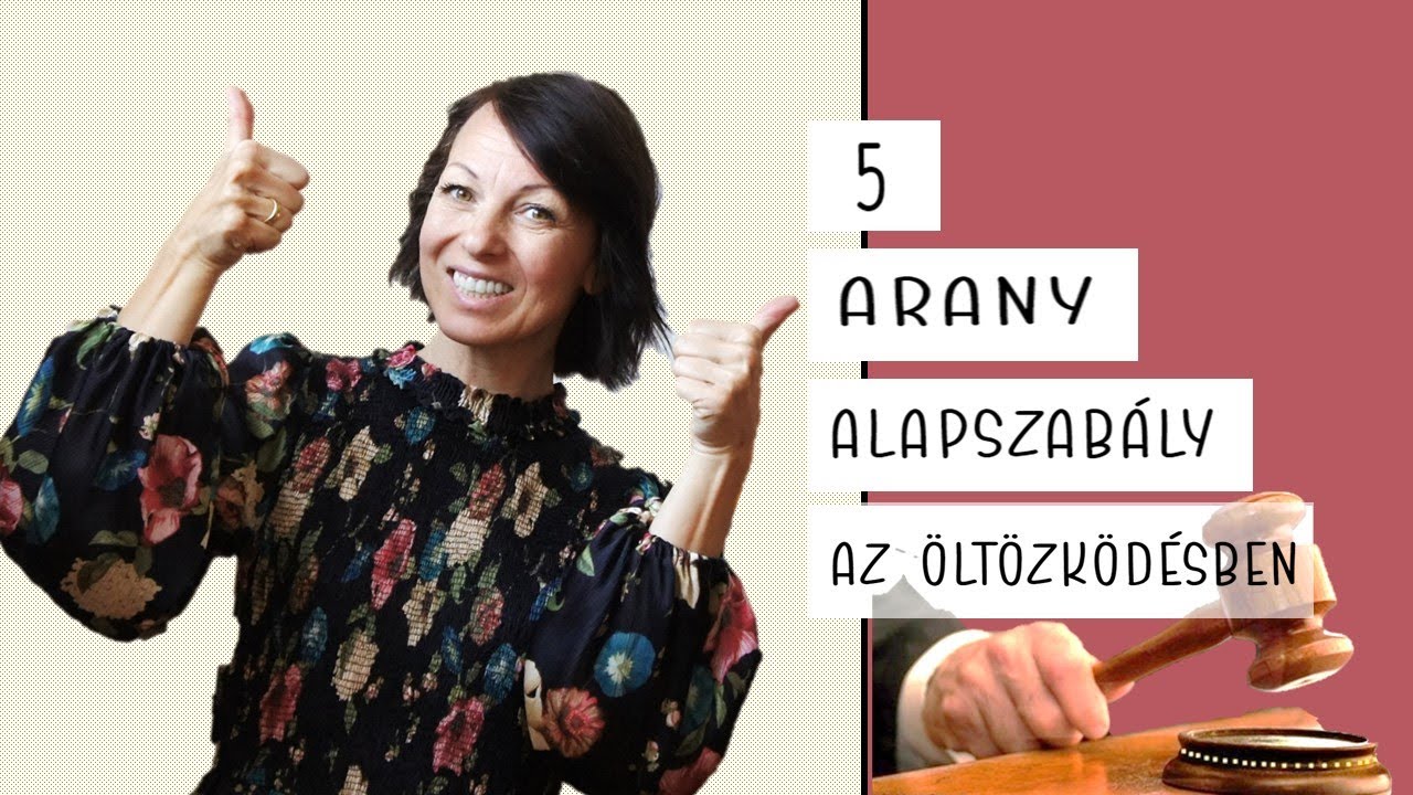 5 A R A N Y alapszabály az öltözködésben❗GARANTÁLTAN Mindig működik ! 👍