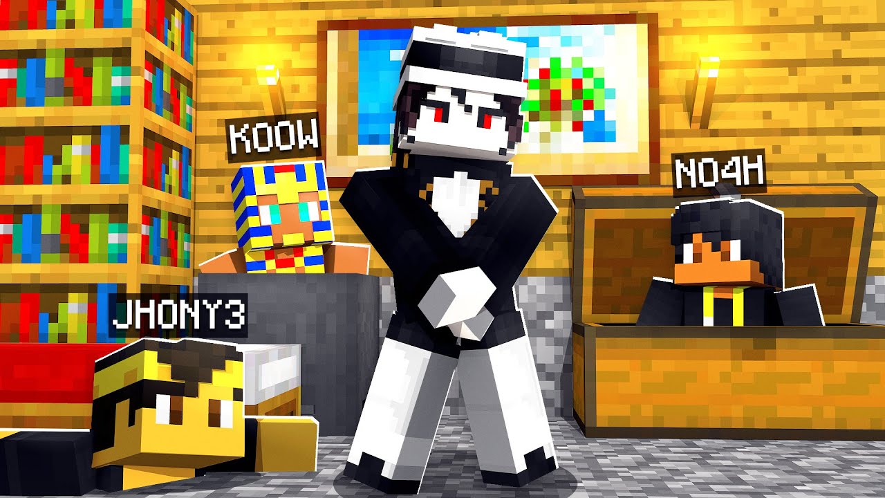 SE ESCONDA DO MUZAN no MINECRAFT! *demon slayer* ‹ Koow ›