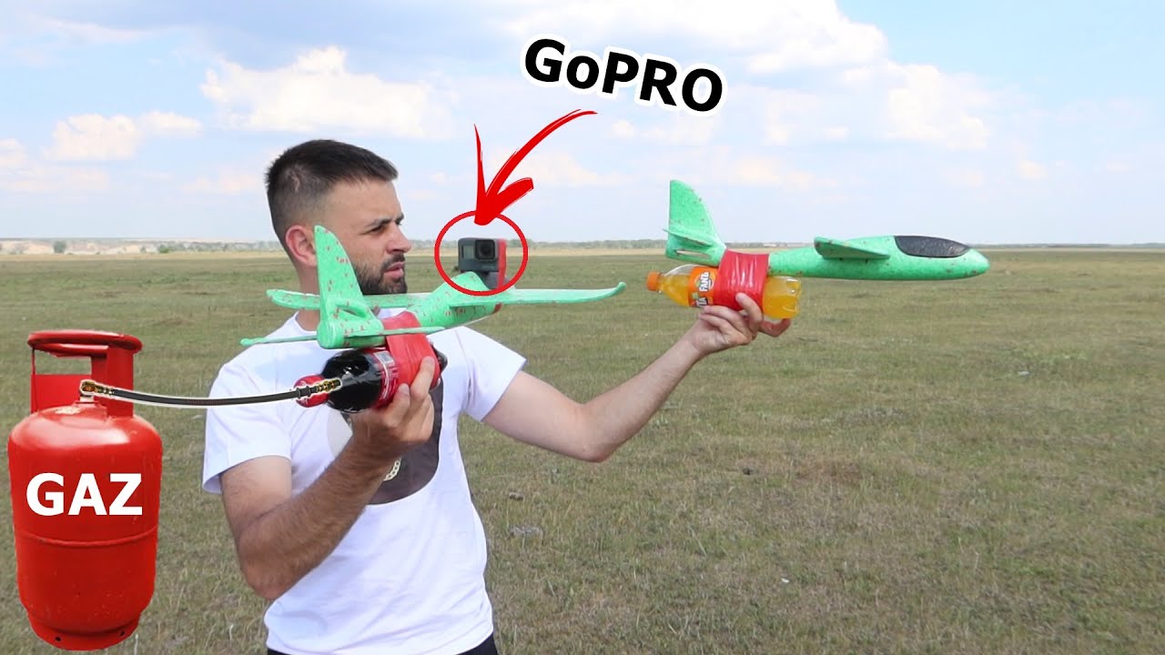 LANSAM AVIOANE CU GAZ ✈️ ! (coca cola vs  fanta) *EXPERIMENT*