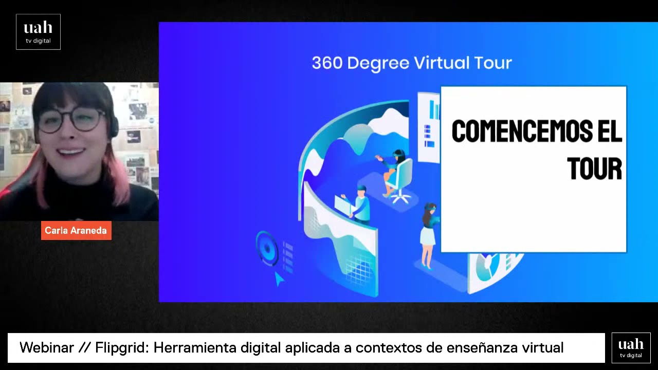 Webinar // Flipgrid: Herramienta digital aplicada a contextos de ense&ntilde;anza virtual