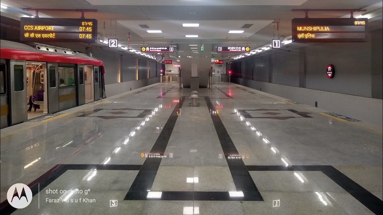 Hussain Ganj Underground Lucknow Metro Station