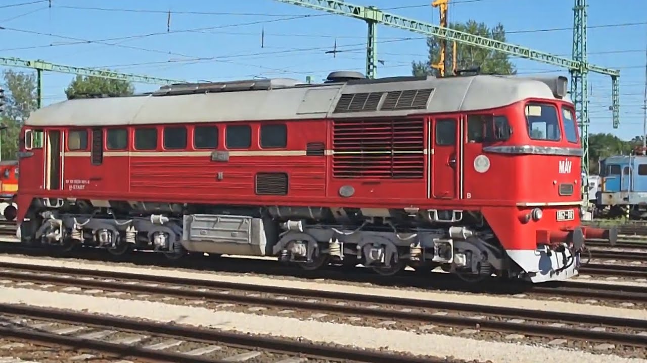 M62 sorozatú mozdony bemutatása - Az M62 001 a VILÁG HARMADIK, és az első normál nyomtávú SZERGEJE