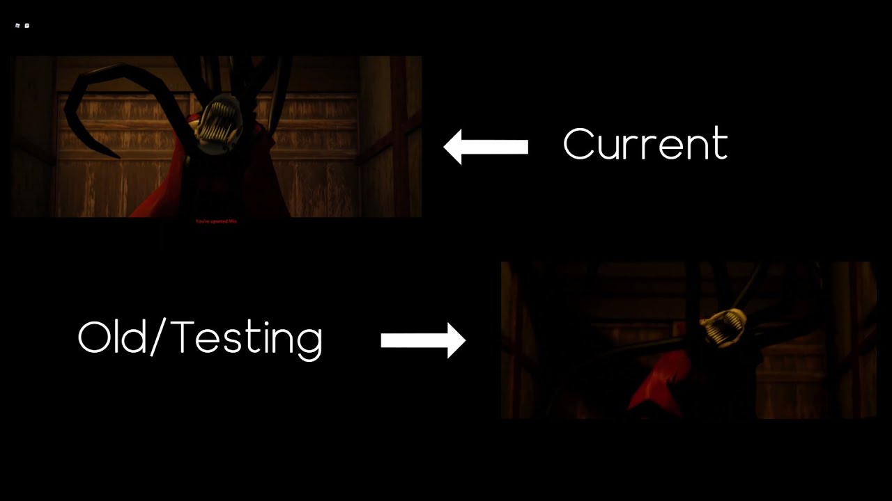 The Mimic Rin & Mio Chase Sequence Comparison (Old/Testing & Current)