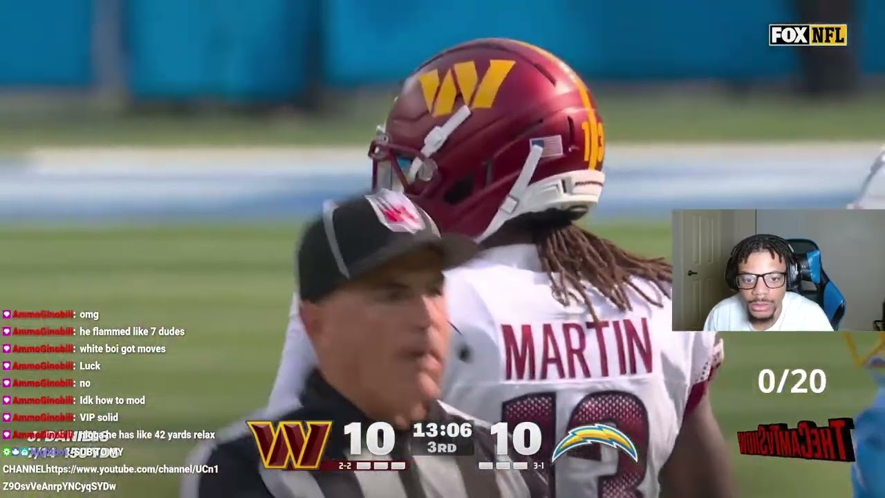 JAYDEN DANIELS IS BETTER THAN RG3 Washington Commanders vs Los Angeles Chargers Game Highlights |