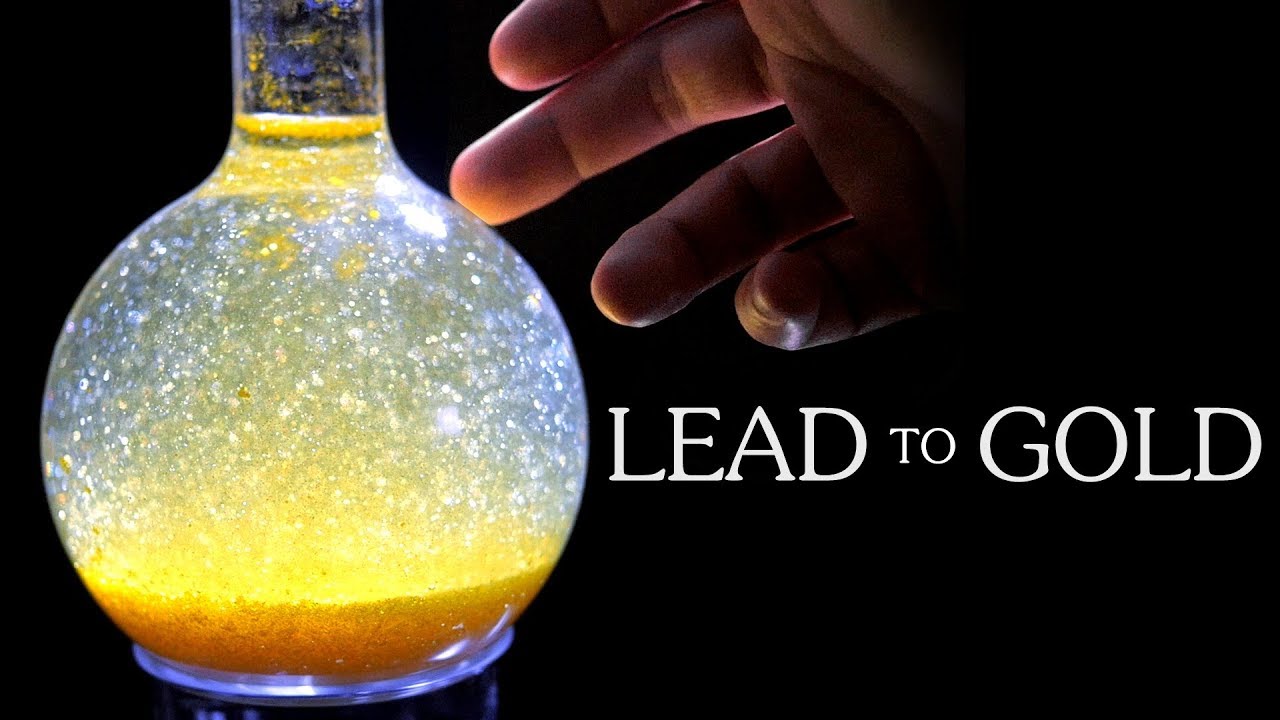 Testing A Possible Origin To Alchemy: The Golden Rain Experiment