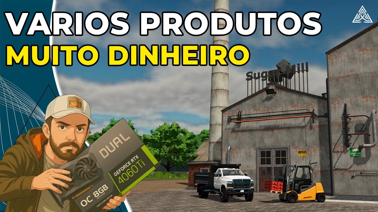 COMO USAR AS FÁBRICAS NO FARMING SIMULATOR 25